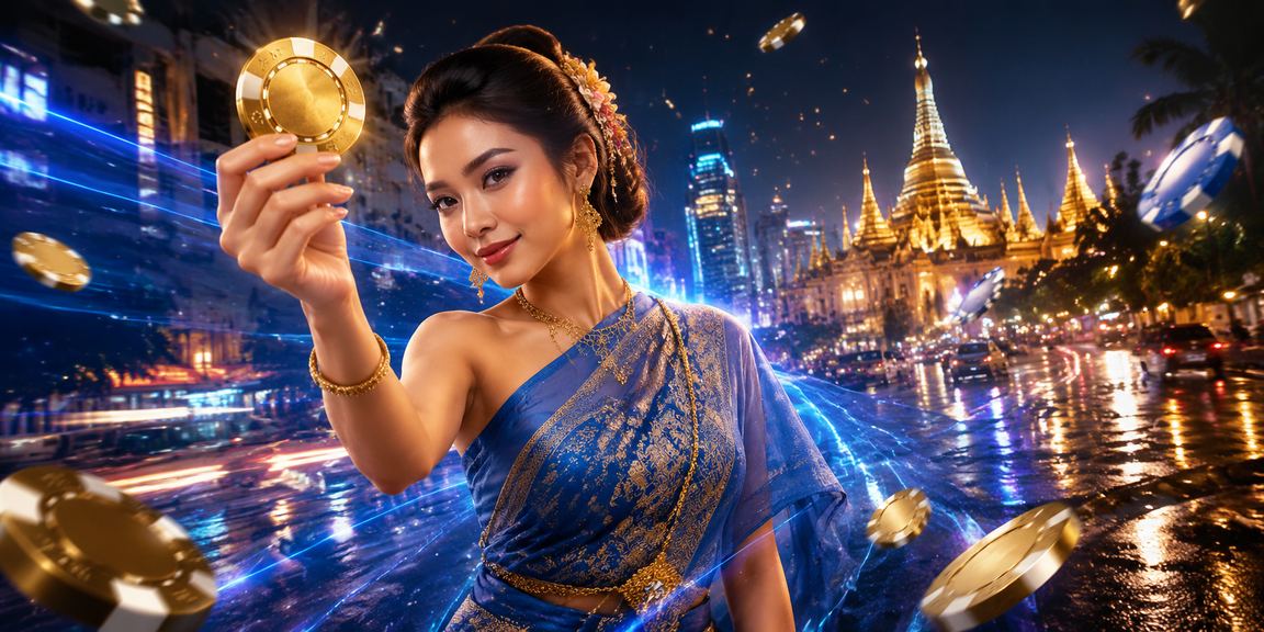 ရန်ကုန်မြို့တွင် စလော့ဂိမ်းကစားနေသည့်အခါ စားပွဲပေါ် ဖုန်းအသုံးပြုသူ